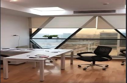 Office Space - Studio - 1 Bathroom for rent in Cairo Business Plaza - North Teseen St. - The 5th Settlement - New Cairo City - Cairo