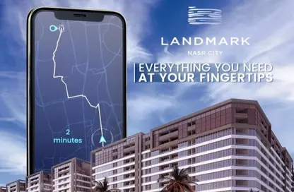 Apartment - 2 Bedrooms - 1 Bathroom for sale in Degla Landmark - Nasr City Compounds - Nasr City - Cairo