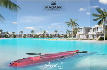 Chalet - 2 Bedrooms - 2 Bathrooms for sale in Azha North - Ras Al Hekma - North Coast