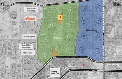 شقة - 2 غرف نوم - 2 حمامات للبيع في ذا مورننجز - الياسمين - مدينة القاهرة الجديدة - القاهرة