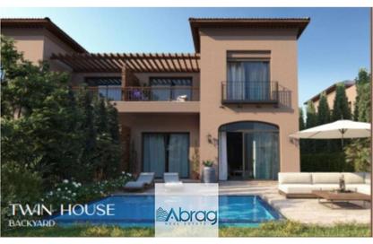Townhouse - 4 Bedrooms - 4 Bathrooms for sale in Village West - Sheikh Zayed Compounds - Sheikh Zayed City - Giza