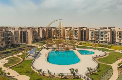 Apartment - 3 - 3 for rent in Galleria Moon Valley - South Investors Area - New Cairo City - Cairo
