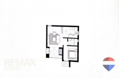 Apartment - 1 Bedroom - 1 Bathroom for sale in Park Side Residence - Zed Towers - Sheikh Zayed Compounds - Sheikh Zayed City - Giza