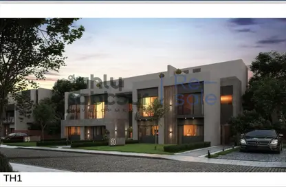 تاون هاوس - 3 غرف نوم - 4 حمامات للبيع في رير - كمبوندات مدينة المستقبل - مدينة المستقبل - القاهرة