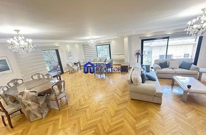 Apartment - 3 Bedrooms - 3 Bathrooms for rent in Sarayat Al Maadi - Hay El Maadi - Cairo