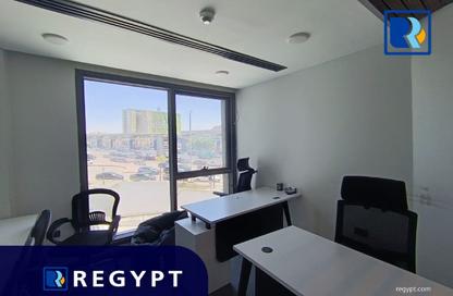 Office Space - Studio - 2 Bathrooms for rent in V90 - North Teseen St. - The 5th Settlement - New Cairo City - Cairo