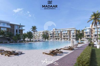 Chalet - 3 Bedrooms - 3 Bathrooms for sale in Azha North - Ras Al Hekma - North Coast