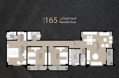 شقة - 3 غرف نوم - 2 حمامات للبيع في بيت الوطن - التجمع الخامس - مدينة القاهرة الجديدة - القاهرة