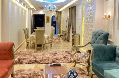 شقة - 3 غرف نوم - 2 حمامات للايجار في شارع مسجد المندره - المندرة - حي ثان المنتزة - الاسكندرية