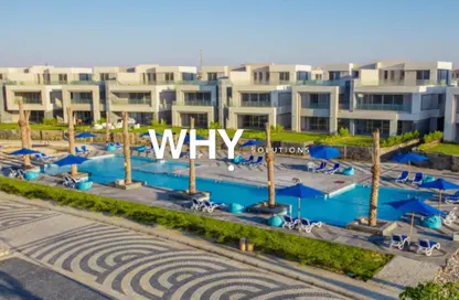 (بنتهاوس  (روف - 4 غرف نوم - 4 حمامات للبيع في لافيستا كاسكادا - العلمين - الساحل الشمالي