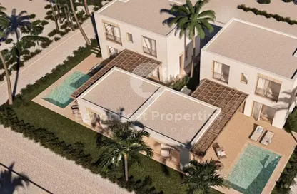 شاليه - 3 غرف نوم - 4 حمامات للبيع في ازها الساحل الشمالي - راس الحكمة - الساحل الشمالي