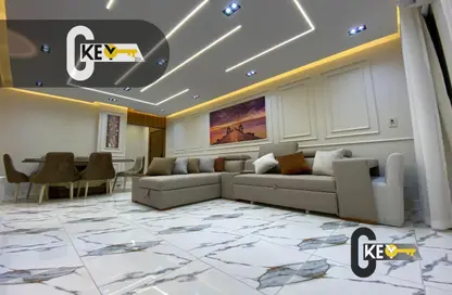 Apartment - 3 Bedrooms - 2 Bathrooms for rent in Talaat Mostafa St. - Rehab City Fifth Phase - Al Rehab - New Cairo City - Cairo