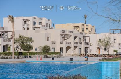 Apartment - 2 Bedrooms - 1 Bathroom for sale in Makadi Heights - Makadi Orascom Resort - Makadi - Hurghada - Red Sea