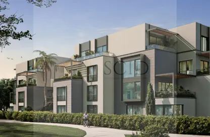 Apartment - 2 Bedrooms - 3 Bathrooms for sale in Garden Residence - Hyde Park - New Cairo City - Cairo