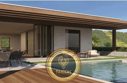Twin House - 4 Bedrooms - 3 Bathrooms for sale in Direction White - Ras Al Hekma - North Coast