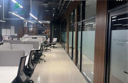 Office Space - Studio - 2 Bathrooms for rent in V90 - North Teseen St. - The 5th Settlement - New Cairo City - Cairo