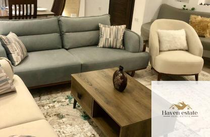Apartment - 1 Bedroom - 1 Bathroom for rent in Omar Ibn Abd al Aziz St. - District 1 - The 5th Settlement - New Cairo City - Cairo
