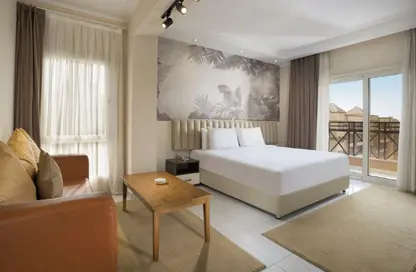 Apartment - Studio - 1 Bathroom for rent in American University Housing District - 5th Settlement Compounds - The 5th Settlement - New Cairo City - Cairo