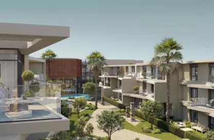 Apartment - 2 Bedrooms - 2 Bathrooms for sale in Hills of one - New Zayed City - Sheikh Zayed City - Giza