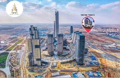 مساحات مكتبية - استوديو - 1 حمام للبيع في برج تريتون - منطقة الأعمال المركزيه - العاصمة الإدارية الجديدة - القاهرة