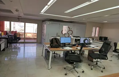 Office Space - 6 Bedrooms - 2 Bathrooms for rent in Makram Ebeid St. - 6th Zone - Nasr City - Cairo