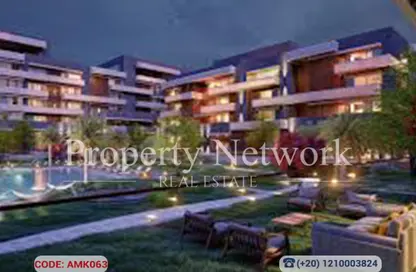 Apartment - Studio - 2 Bathrooms for rent in Aljazi Marriott Residences - Mohamed Naguib Axis - North Investors Area - New Cairo City - Cairo