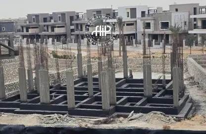 Twin House - 4 Bedrooms - 4 Bathrooms for sale in New Giza - Cairo Alexandria Desert Road - 6 October City - Giza