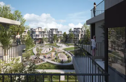 شقة - 2 غرف نوم - 2 حمامات للبيع في سولانا - مدينة زايد الجديدة - الشيخ زايد - الجيزة