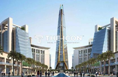 Whole Building - Studio - 6 Bathrooms for sale in 6ixty iconic tower - Financial District - New Capital City - Cairo