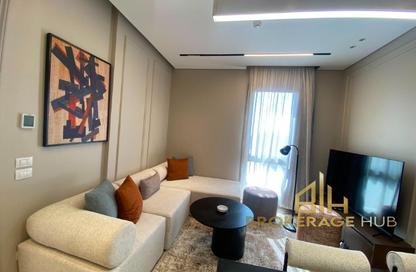 Apartment - 1 Bedroom - 2 Bathrooms for rent in Aljazi Marriott Residences - Mohamed Naguib Axis - North Investors Area - New Cairo City - Cairo Apartment - 1 Bedroom - 2 Bathrooms for rent in Aljazi Marriott Residences - Mohamed Naguib Axis - North Investors Area - New Cairo City - Cairo