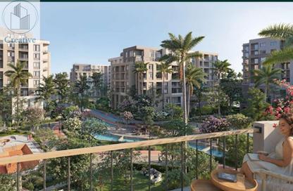 Apartment - 2 Bedrooms - 2 Bathrooms for sale in American University Housing District - 5th Settlement Compounds - The 5th Settlement - New Cairo City - Cairo