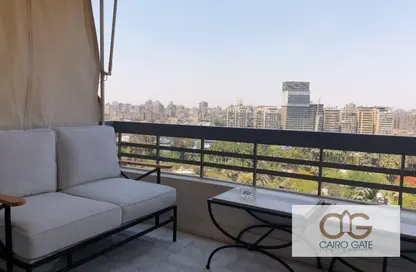 Apartment - 2 Bedrooms - 2 Bathrooms for rent in Hassan Sabri St. - Zamalek - Cairo