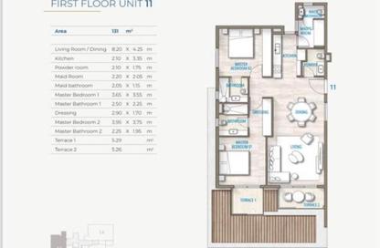Chalet - 3 Bedrooms - 3 Bathrooms for sale in South Med - Qesm Ad Dabaah - North Coast