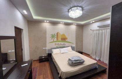 Townhouse - 3 Bedrooms - 3 Bathrooms for rent in Ibrahim Nagy St. - Rehab City First Phase - Al Rehab - New Cairo City - Cairo