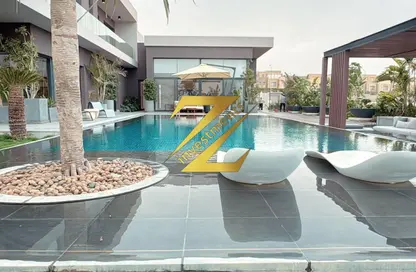 Apartment - 2 Bedrooms - 2 Bathrooms for sale in Swan Lake Residence - 5th Settlement Compounds - The 5th Settlement - New Cairo City - Cairo