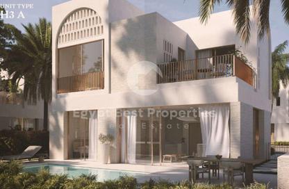Chalet - 3 Bedrooms - 3 Bathrooms for sale in Ramla - Ras Al Hekma - North Coast Chalet - 3 Bedrooms - 3 Bathrooms for sale in Ramla - Ras Al Hekma - North Coast
