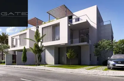 Twin House - 4 Bedrooms - 7 Bathrooms for sale in Joulz - Cairo Alexandria Desert Road - 6 October City - Giza