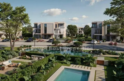 Townhouse - 3 Bedrooms - 4 Bathrooms for sale in O West - 6 October Compounds - 6 October City - Giza