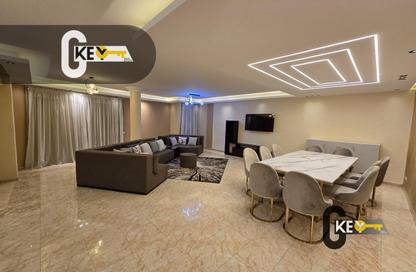 Apartment - 4 Bedrooms - 4 Bathrooms for rent in Omar Ibn Al Khattab St. - Rehab City Forth Phase - Al Rehab - New Cairo City - Cairo
