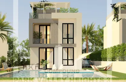 Villa - 3 Bedrooms - 4 Bathrooms for sale in Park Valley Diwan - Hood 18 Side St. - Green Belt - 6 October City - Giza