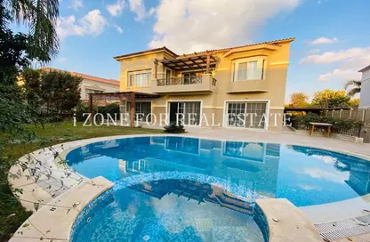 Villa - 4 Bedrooms - 5 Bathrooms for rent in Lake View - 5th Settlement Compounds - The 5th Settlement - New Cairo City - Cairo