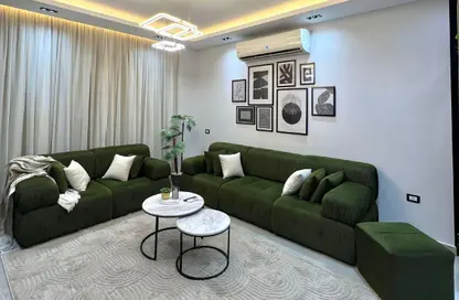 Apartment - 2 Bedrooms - 2 Bathrooms for rent in Ramblas - North Investors Area - New Cairo City - Cairo