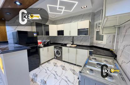 Apartment - 2 Bedrooms - 1 Bathroom for rent in Omar Ibn Al Khattab St. - Rehab City Forth Phase - Al Rehab - New Cairo City - Cairo
