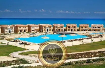 Chalet - 2 Bedrooms - 2 Bathrooms for sale in Telal Al Sokhna - Al Ain Al Sokhna - Suez