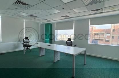 Office Space - Studio - 4 Bathrooms for rent in Bank Center Street - South Teseen St. - The 5th Settlement - New Cairo City - Cairo