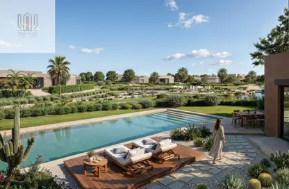 Townhouse - 3 Bedrooms - 4 Bathrooms for sale in Ivy - Cairo Alexandria Desert Road - Giza