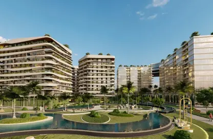 شقة - 2 غرف نوم - 2 حمامات للبيع في سكاي لاين - سموحة - حي شرق - الاسكندرية