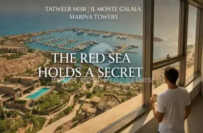 Chalet - 2 Bedrooms - 2 Bathrooms for sale in IL Monte Galala - Al Ain Al Sokhna - Suez