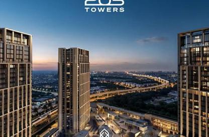 مساحات مكتبية - استوديو - 2 حمامات للبيع في 205 اركان بالم - كمبوندات الشيخ زايد - الشيخ زايد - الجيزة