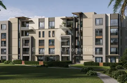 شقة - 2 غرف نوم - 2 حمامات للبيع في جاردن ريزدنس - هايد بارك - مدينة القاهرة الجديدة - القاهرة